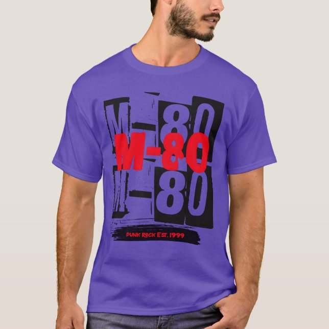 Camiseta Banda Punk M80 Amigo Punk M80 (Frente)