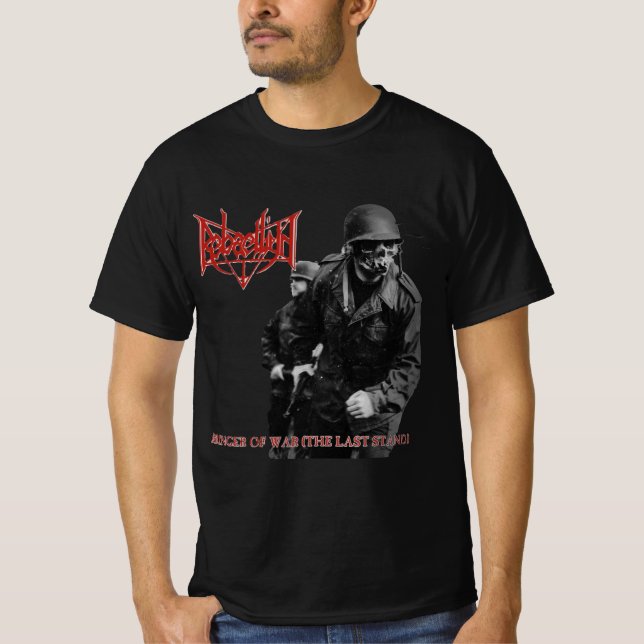Camiseta Banda Rebaelliun "Bringer Of War" (Frente)