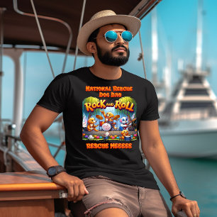 Camiseta Banda Rock in Roll Paws