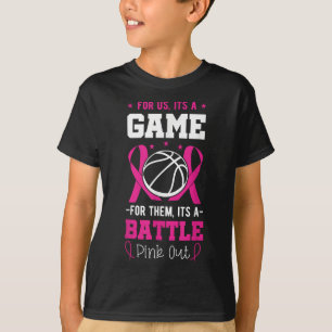 Camiseta Banda rosa do treinador do jogador de basquete de