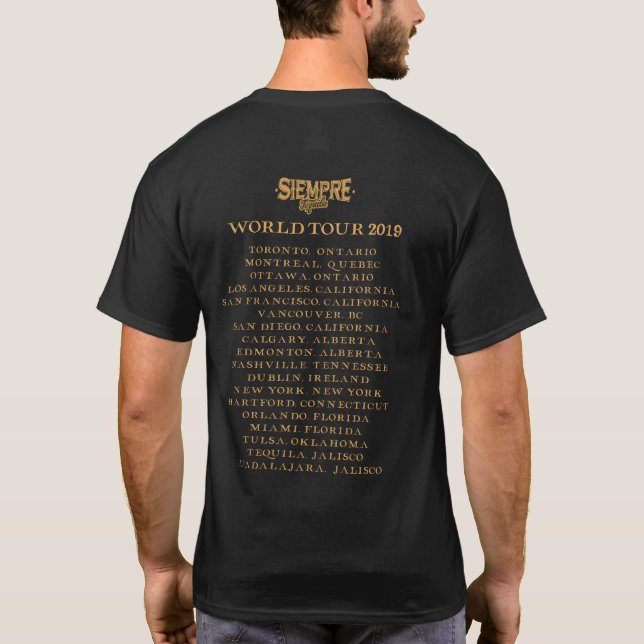 Camiseta Banda Siempre Rock (Verso)