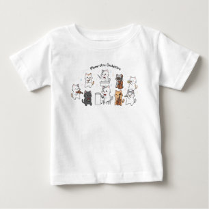 Camiseta Banda Sinfônica de Gatos Fofos