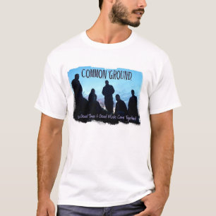 Camiseta Banda T do terreno comum