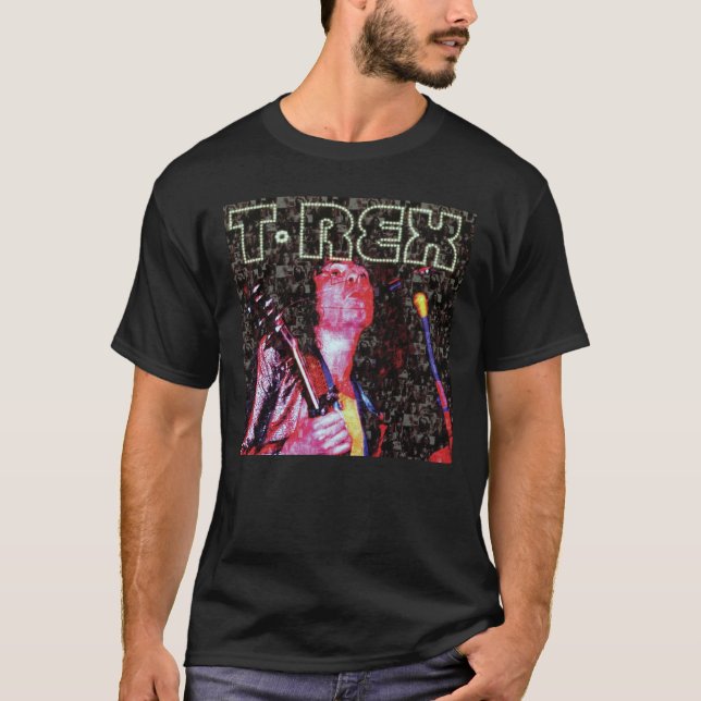 Camiseta banda t.rex (Frente)