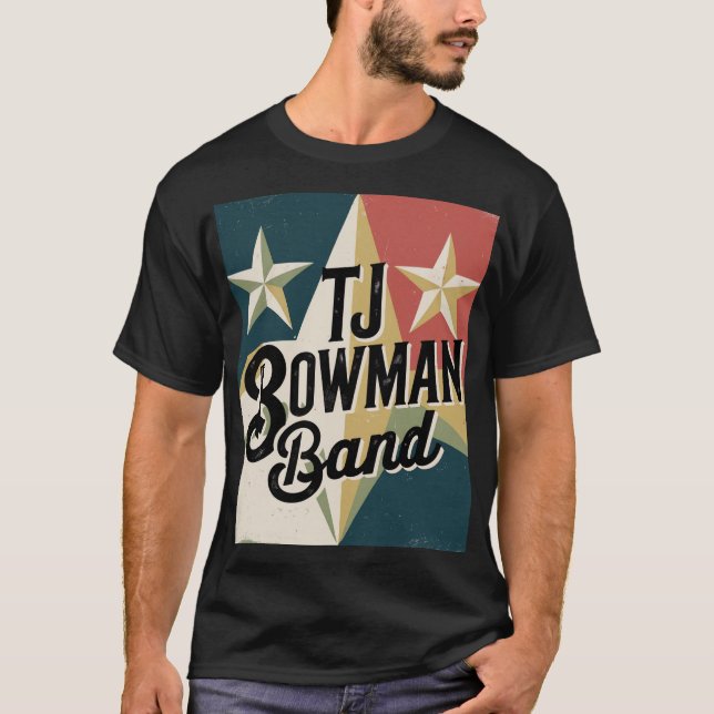Camiseta Banda T Shirt TJ Bowman (Frente)