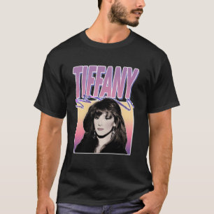 Camiseta Banda Tiffany Singer Tributa Música Ventilador 1