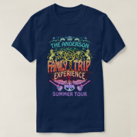 Banda Trip da família Retro 70s Concert Logo Neon