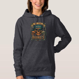 Camiseta Bandana do Crânio de Pirata Bad Bones com Ossos Cr