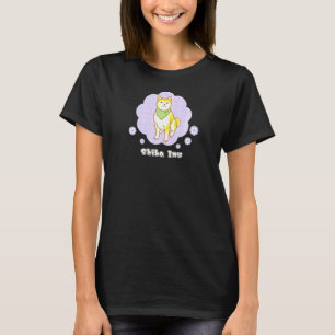 Camiseta Bandana Vestindo Cachorro Shiba Inu Com Flores Pix