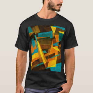 Camiseta Bandas Abstrato coloridas: Textura de pintura
