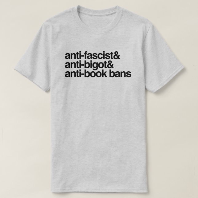 Camiseta Bandas Anti-Livros (Frente do Design)