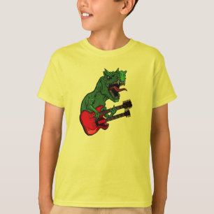 Camiseta Bandas do dinossauro - miúdos