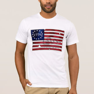 Camiseta Bandeira 1776 americana