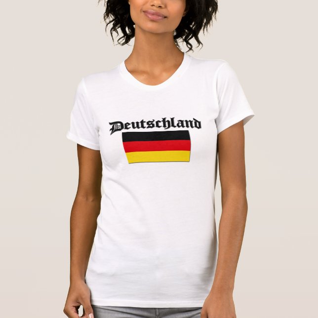 Camiseta Bandeira 1 da alemanha (Frente)