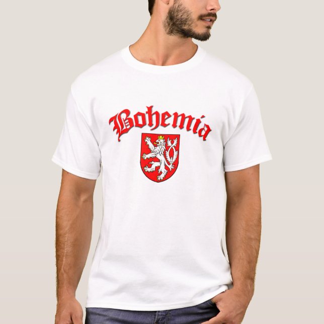 Camiseta Bandeira 1 de Boémia (w/inscription) (Frente)