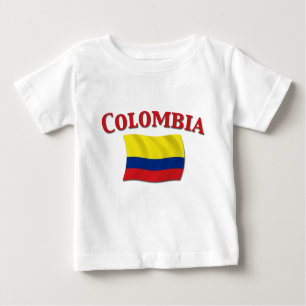Camiseta Bandeira 3 de Colômbia