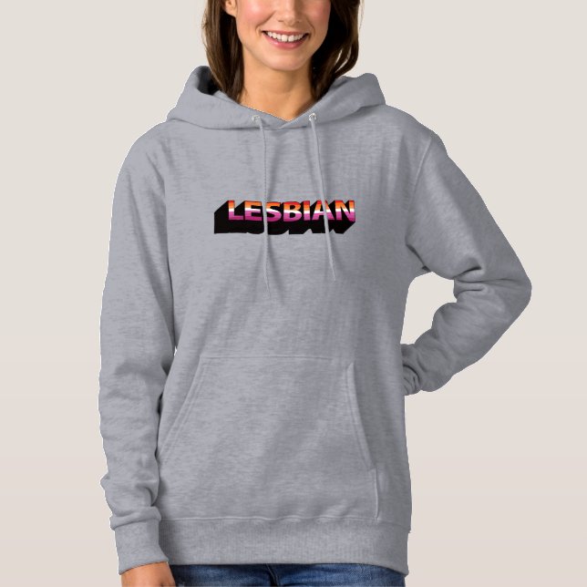 Camiseta Bandeira 3D LÉSBICA (Frente)