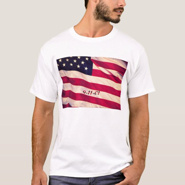 CAMISETA BANDEIRA 9-11-01 (Frente)