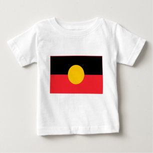 Camiseta bandeira aborígine australiana