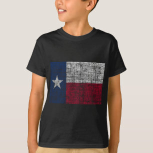 Camiseta Bandeira afligida de Texas