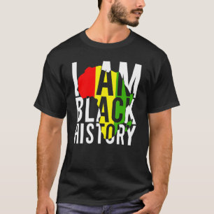 Camiseta Bandeira Africana I Black History Black Men Pat
