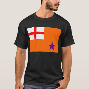 Camiseta Bandeira alaranjada da ordem