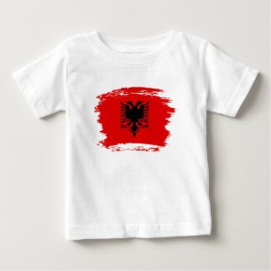 Camiseta Bandeira albanesa