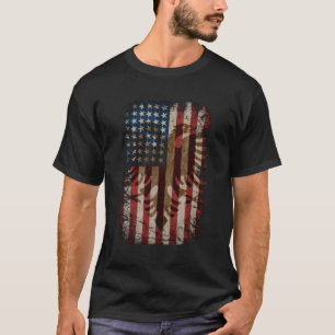 Camiseta Bandeira Albanesa Americana Albânia Orots Gift Pri