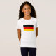 Camiseta Bandeira alemã (Frente Completa)