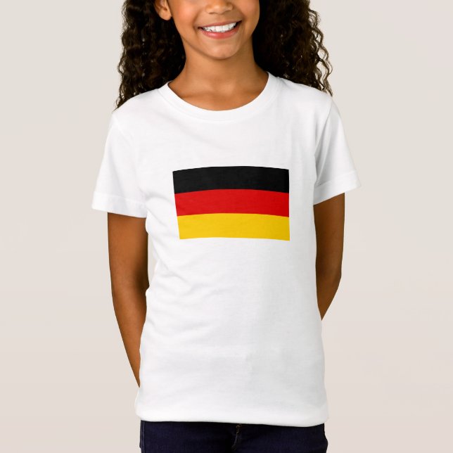 Camiseta Bandeira alemã (Frente)