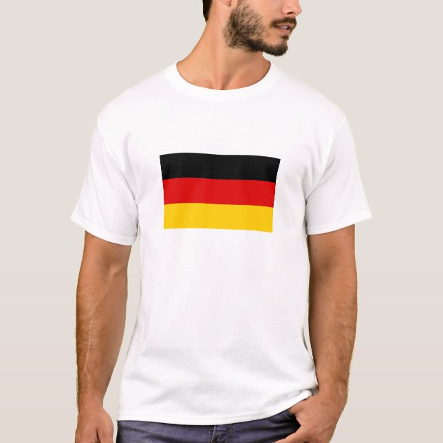 Camiseta Bandeira alemã (Frente)