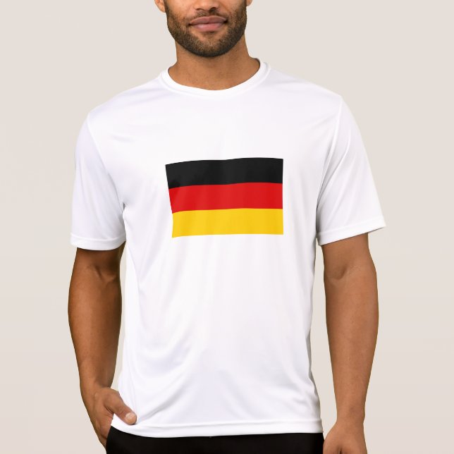 Camiseta Bandeira alemã (Frente)