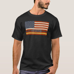 Camiseta Bandeira Alemã Americana Usa Alemanha Roots