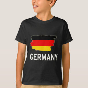 Camiseta Bandeira alemã do país Alemanha para homens mulher