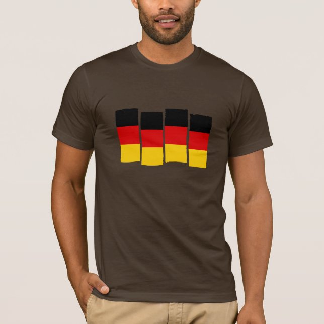 Camiseta Bandeira alemão (Frente)