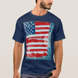 Camiseta Bandeira Americana