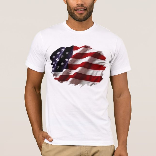 Camiseta Bandeira americana (Frente)