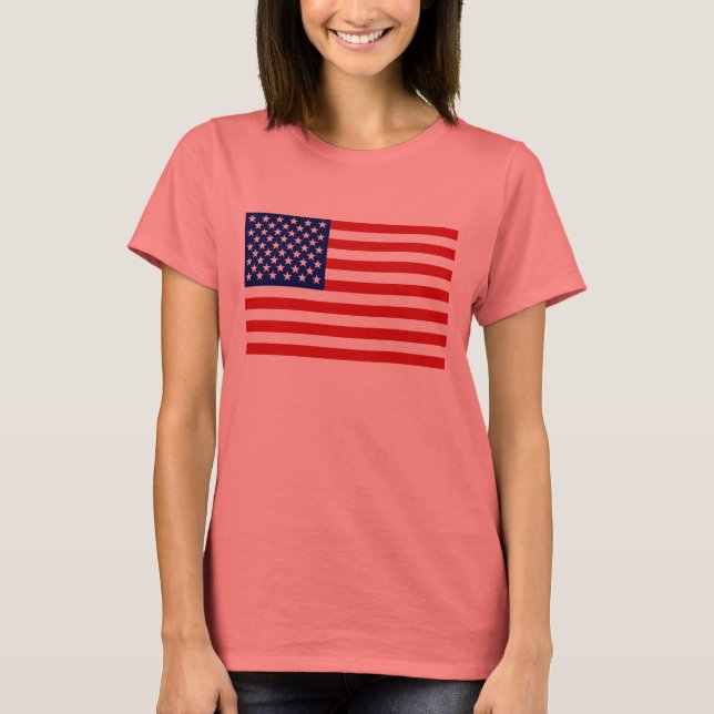 Camiseta bandeira americana (Frente)