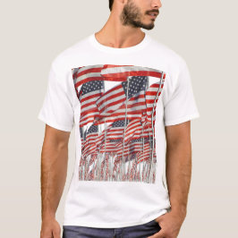 Camiseta bandeira americana