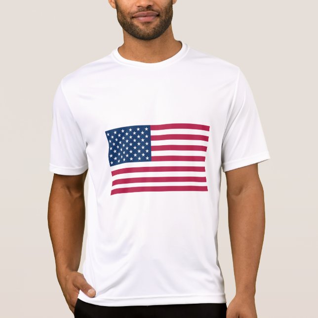 Camiseta bandeira americana (Frente)