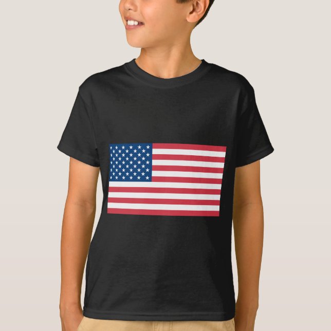Camiseta Bandeira Americana (Frente)