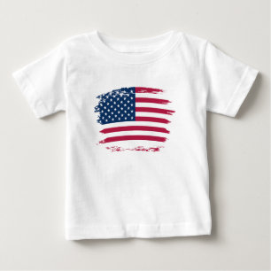 Camiseta bandeira americana
