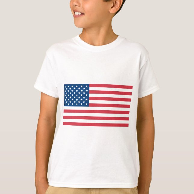 Camiseta Bandeira Americana (Frente)