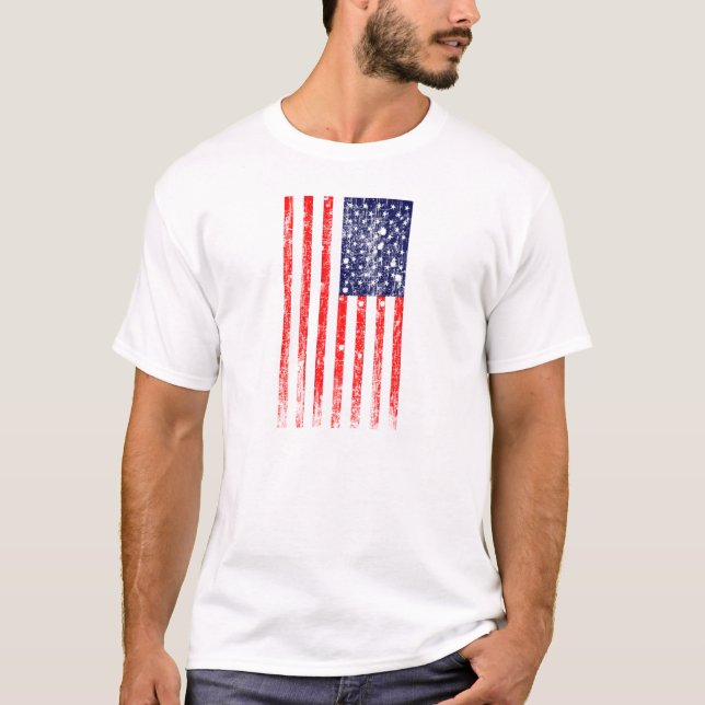 Camiseta Bandeira americana (Frente)
