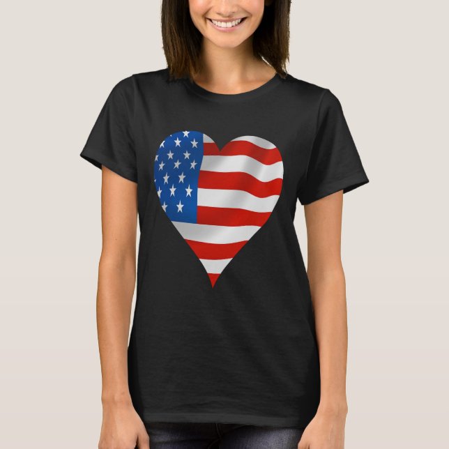 Camiseta Bandeira Americana (Frente)