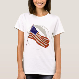 Camiseta bandeira americana