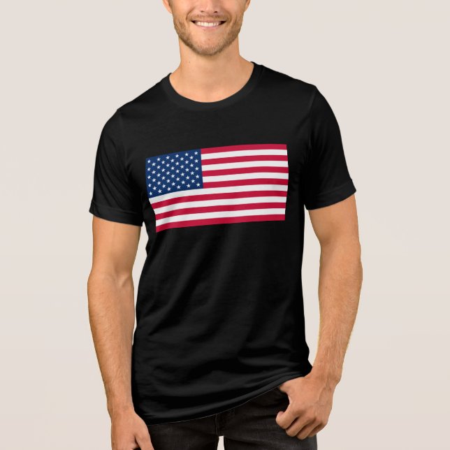 Camiseta Bandeira Americana (Frente)