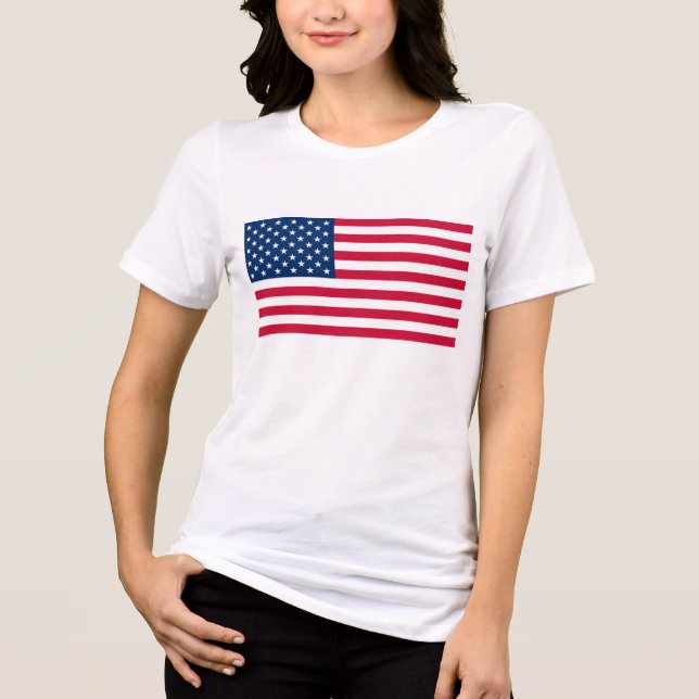 Camiseta Bandeira Americana (Frente)