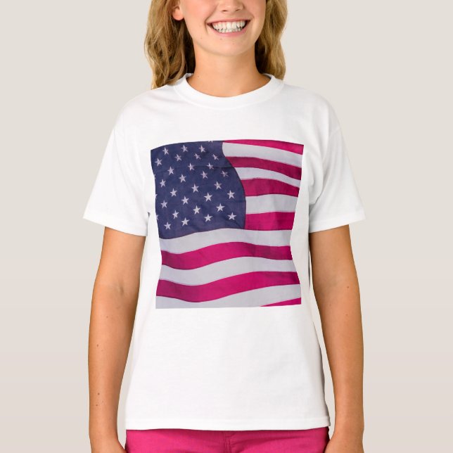 Camiseta Bandeira Americana (Frente)