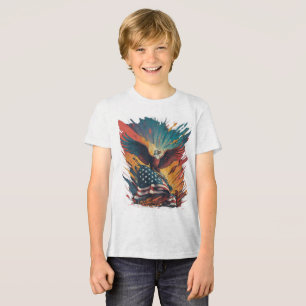 Camiseta bandeira americana